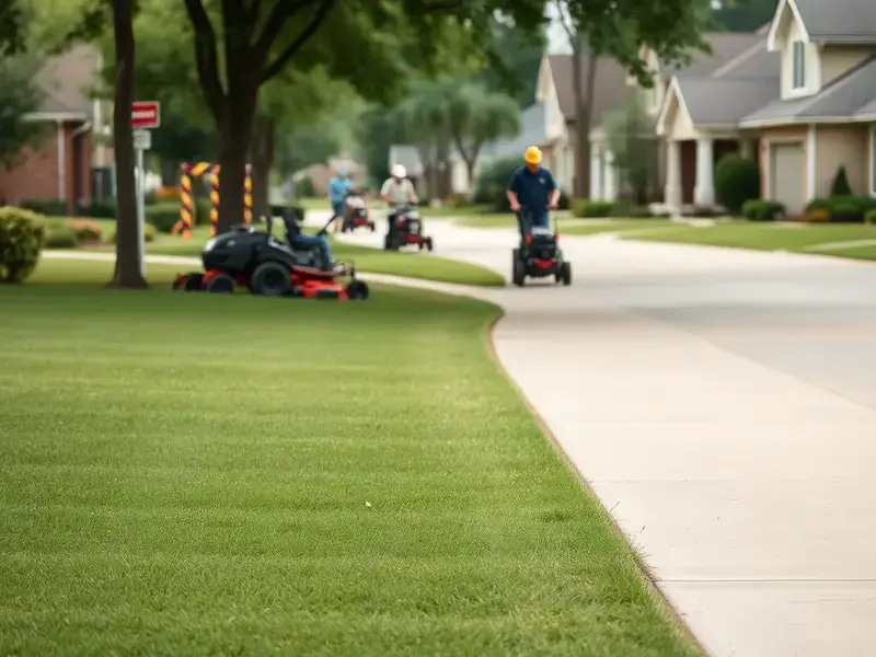 Regular Lawn Maintenance